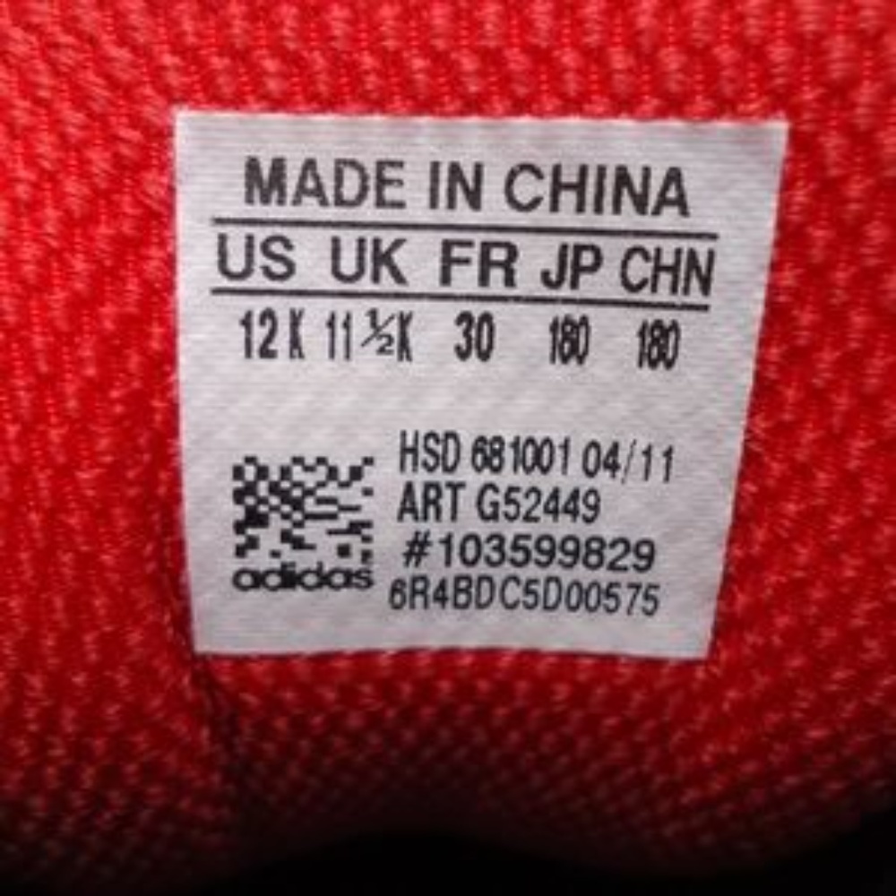 NWT. SIZE 12 K. ADIDAS toddlers running sneakers shoes. - Picture 8 of 8